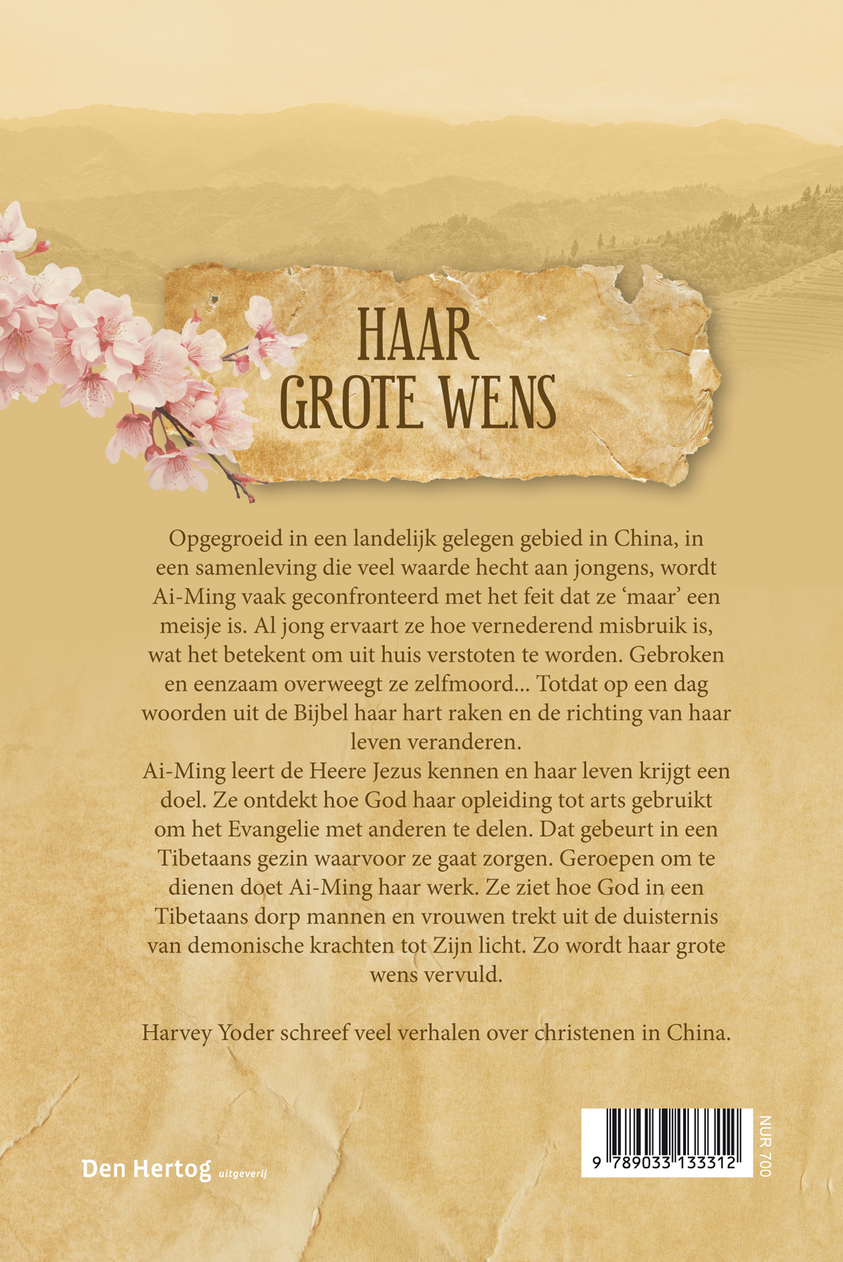 Achterkant van Haar grote wens