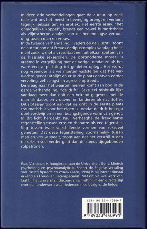 Achterkant van Liefde in tijden van eenzaamheid