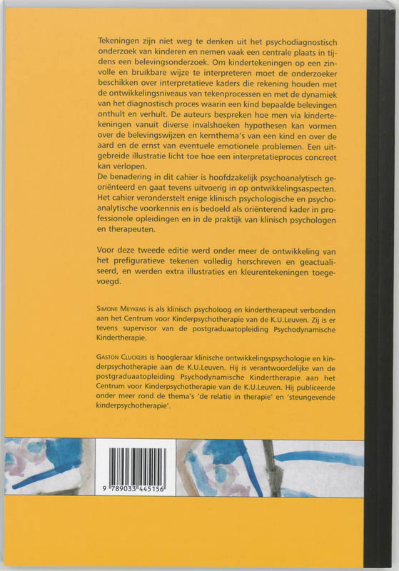 Achterkant van Kindertekeningen