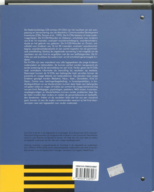 Achterkant van N-CDIs