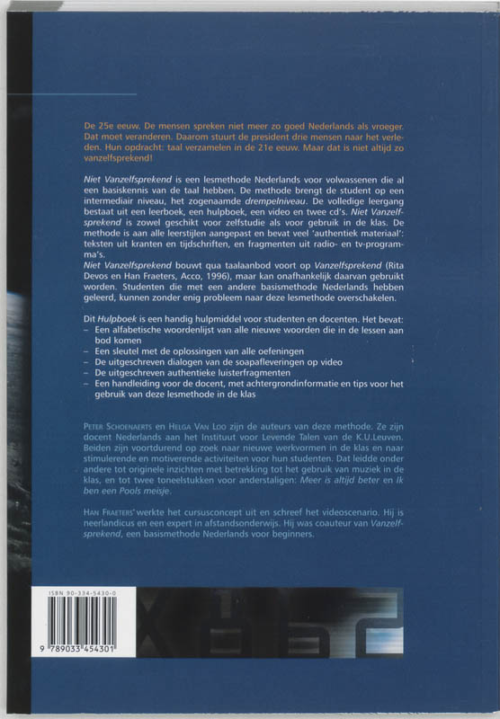 Achterkant van Hulpboek