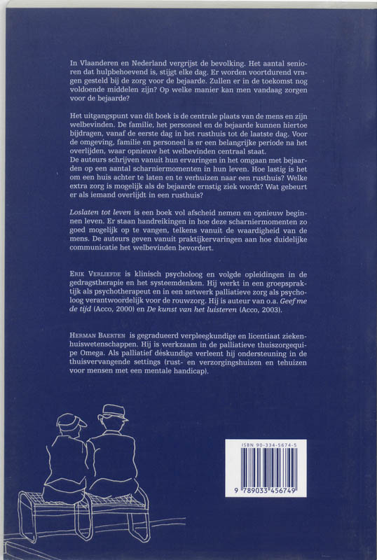 Achterkant van Loslaten tot leven