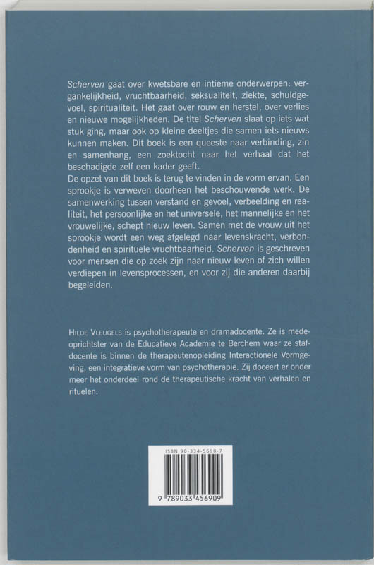Achterkant van Scherven
