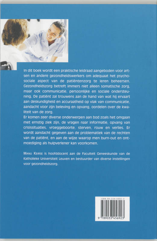 Achterkant van Patientenzorg en -begeleiding