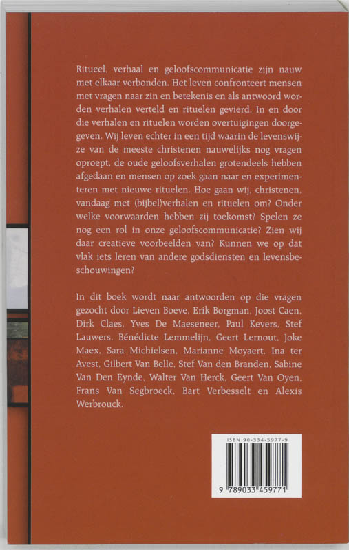 Achterkant van Toekomst voor verhalen en rituelen?
