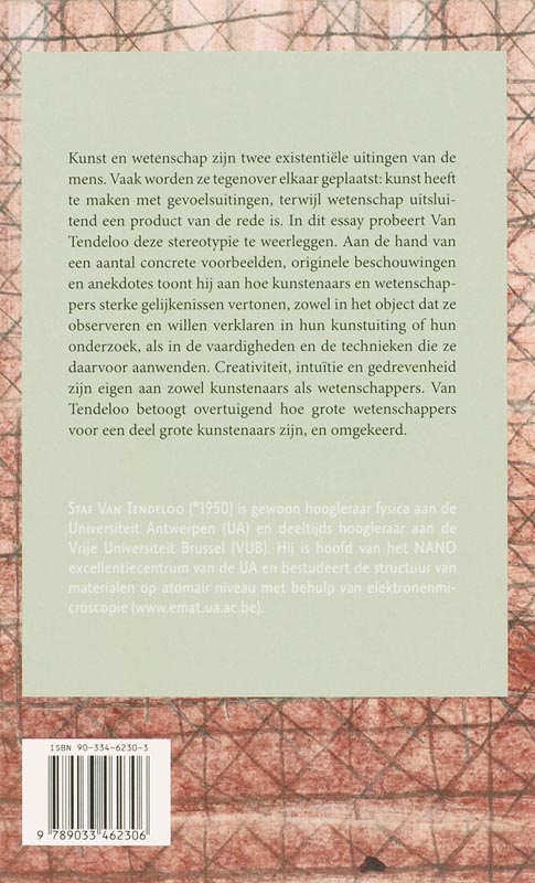 Achterkant van De schone en het beest