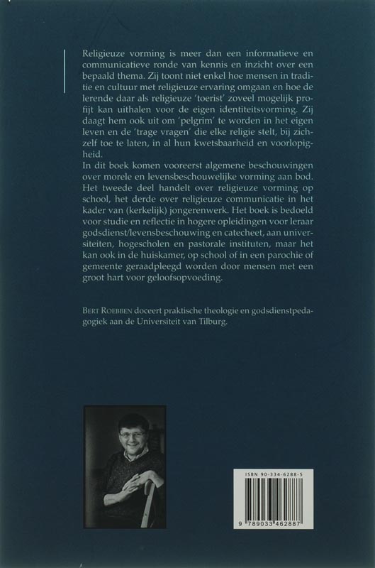 Achterkant van Godsdienstpedagogiek van de hoop