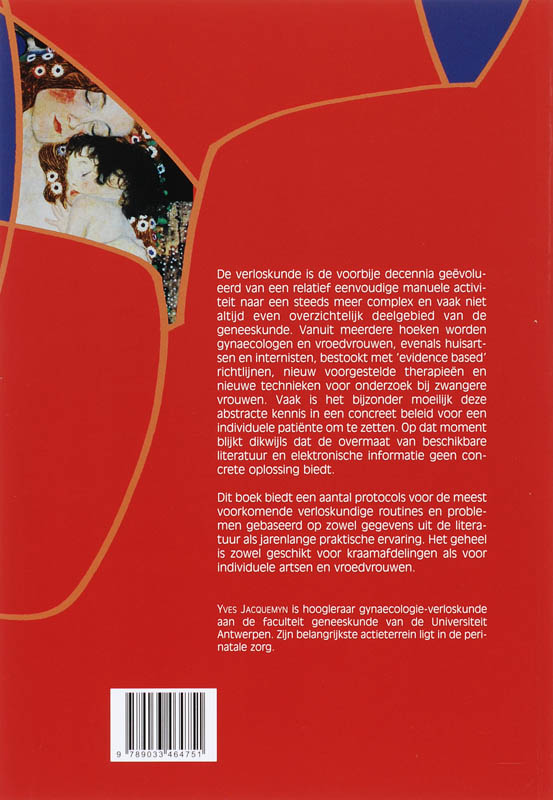 Achterkant van Procedureboek verloskunde