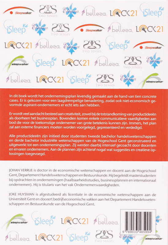 Achterkant van Creatief ondernemen