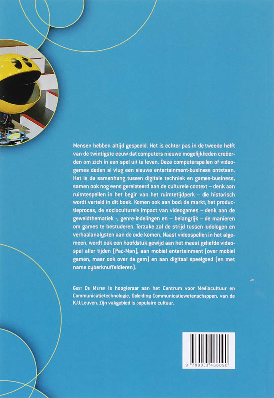Achterkant van Spelen in cyberspace