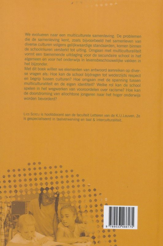 Achterkant van Omgaan met multiculturaliteit en religieus pluralisme in het onderwijs