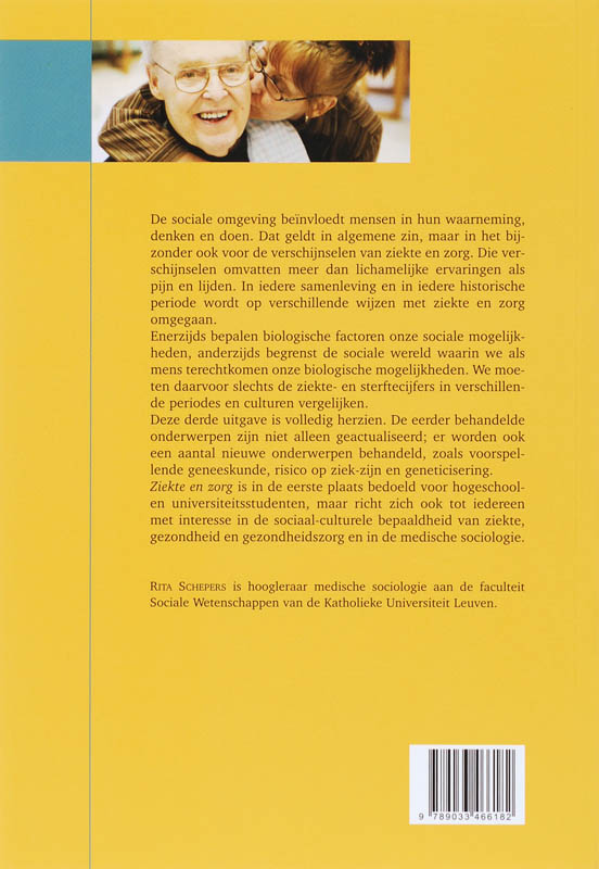 Achterkant van Ziekte en Zorg