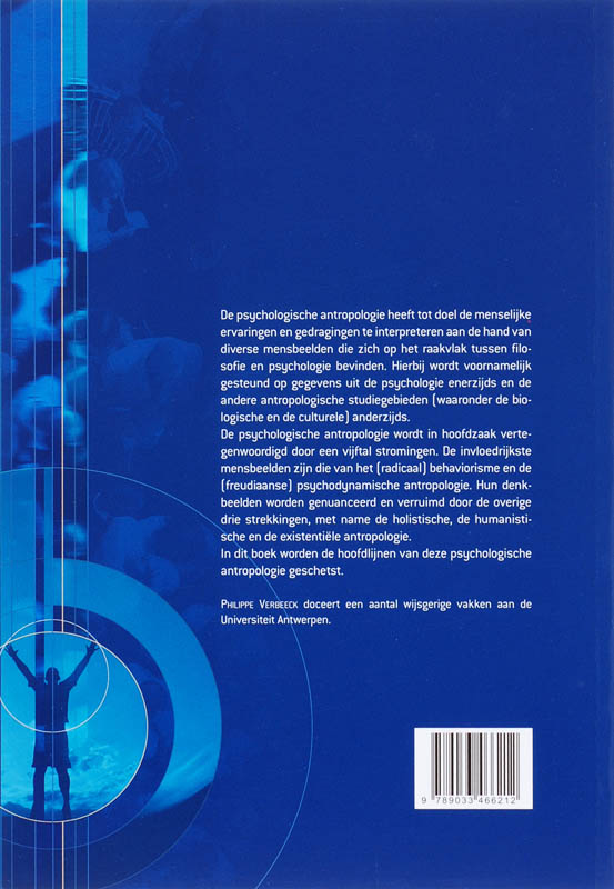 Achterkant van Inleiding tot de psychologische antropologie