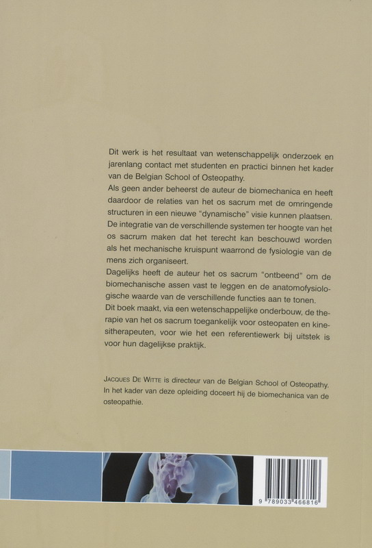 Achterkant van Het Os Sacrum