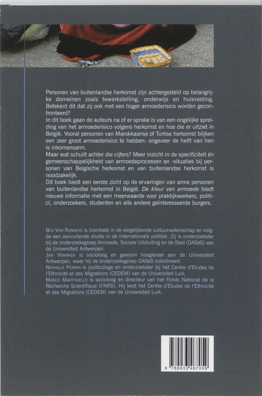 Achterkant van De kleur van armoede
