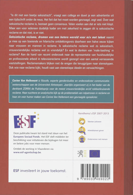 Achterkant van Seksistische reclame