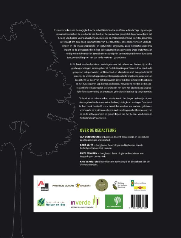 Achterkant van Bosecologie en bosbeheer