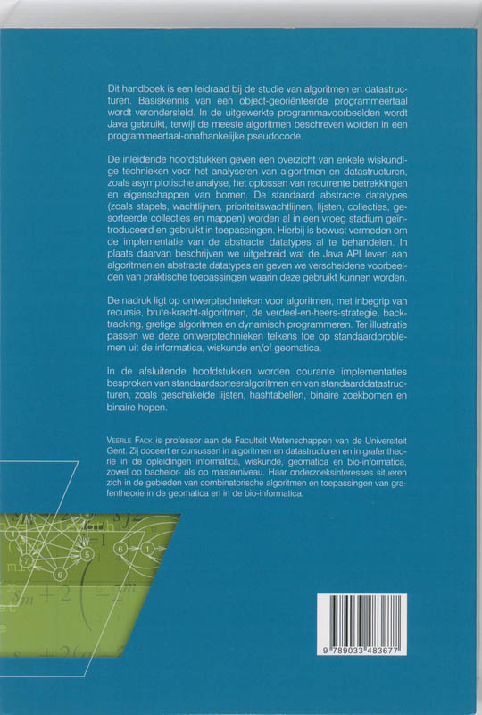 Achterkant van Algoritmen en datastructuren