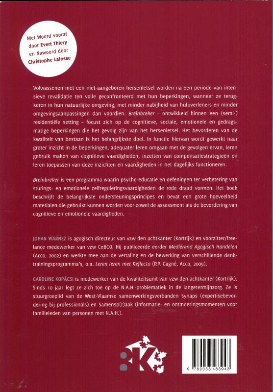 Achterkant van Breinbreker