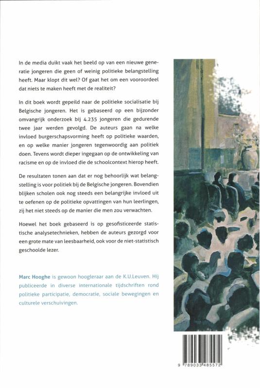 Achterkant van Jongeren, politiek en burgerschap