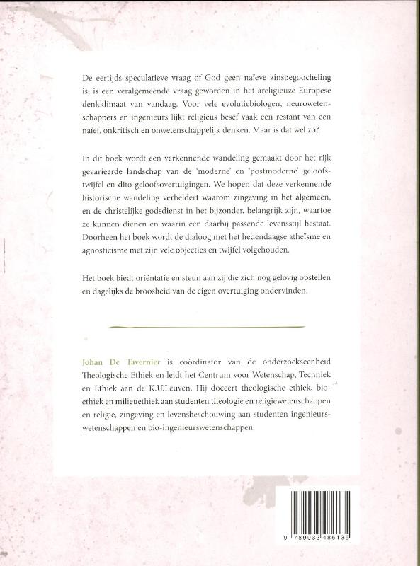 Achterkant van De broosheid van het zinvolle