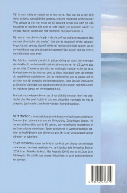 Achterkant van Wanneer de pijn blijft
