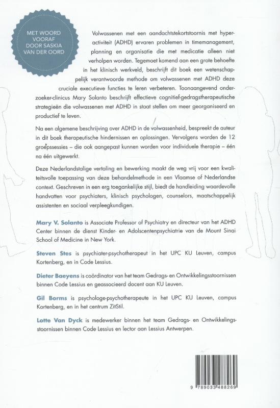 Achterkant van Handleiding