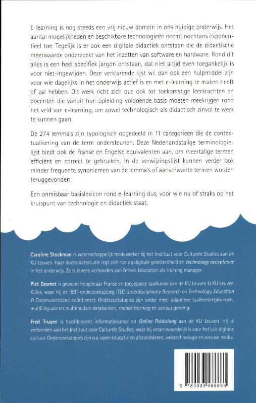 Achterkant van Lex-e-learn