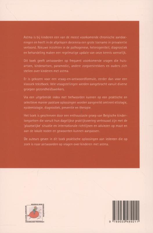 Achterkant van Astma bij kinderen