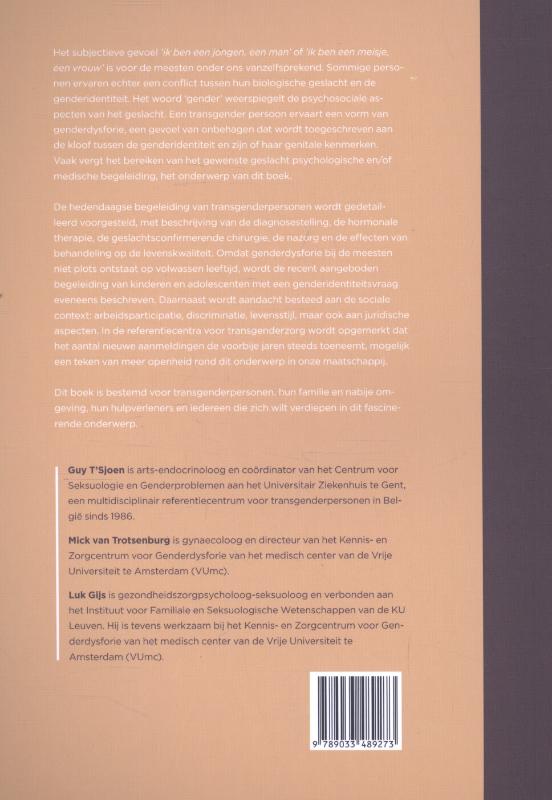Achterkant van Transgenderzorg