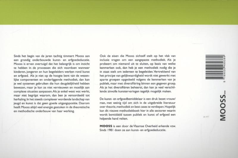 Achterkant van Kunst- en erfgoededucatie