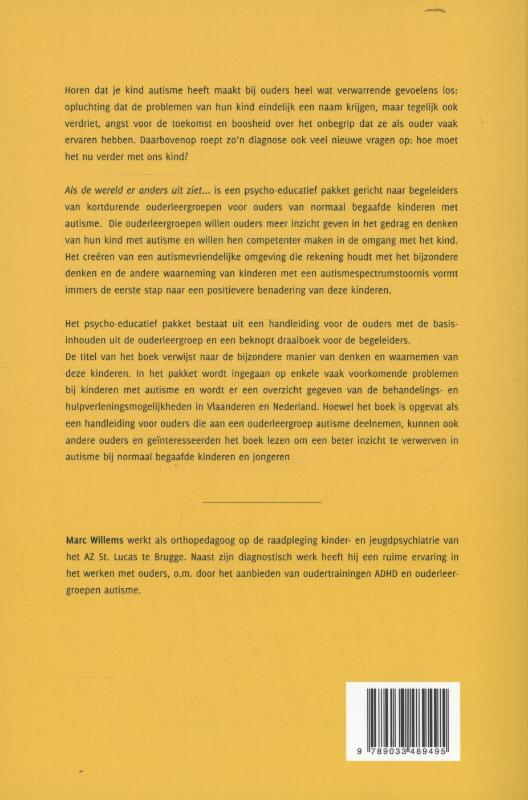Achterkant van Als de wereld er anders uitziet