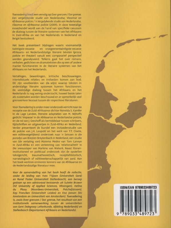Achterkant van Toenadering