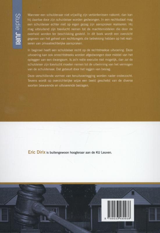 Achterkant van Beslagrecht