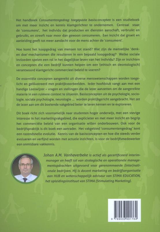 Achterkant van Consumentengedrag