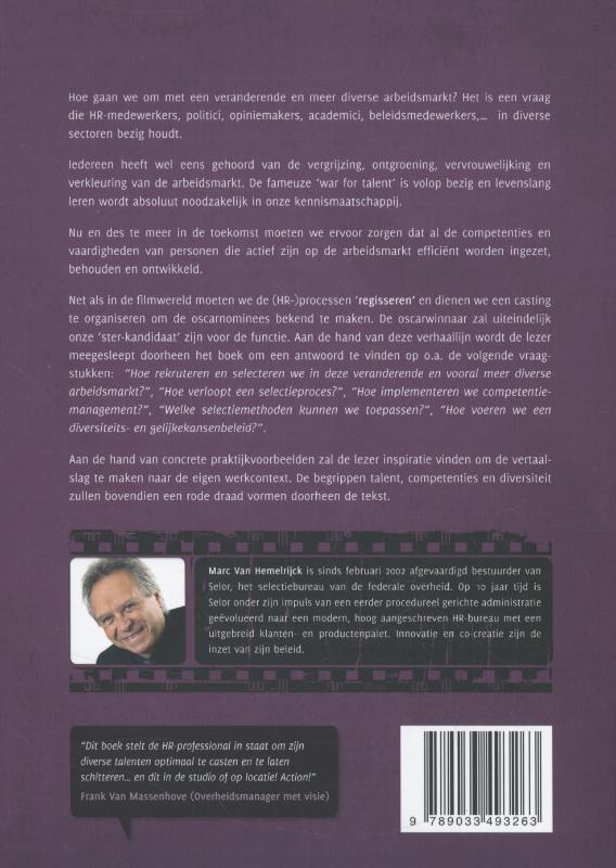 Achterkant van De HR-regisseur