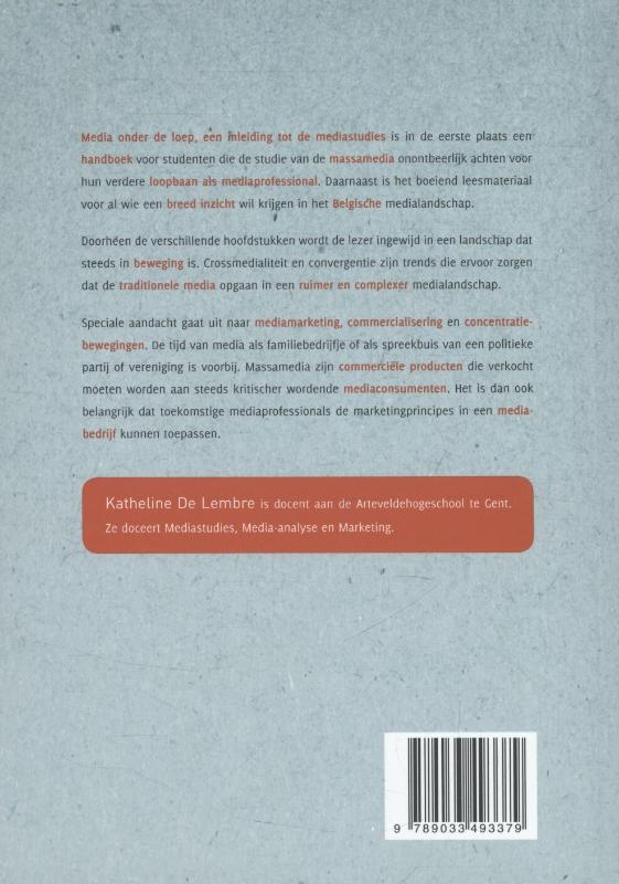 Achterkant van Media onder de loep