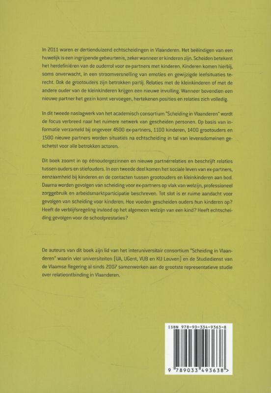 Achterkant van Scheiden in meervoud