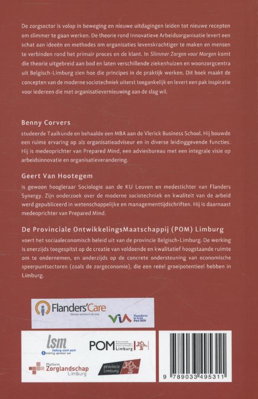 Achterkant van Slimmer zorgen voor morgen