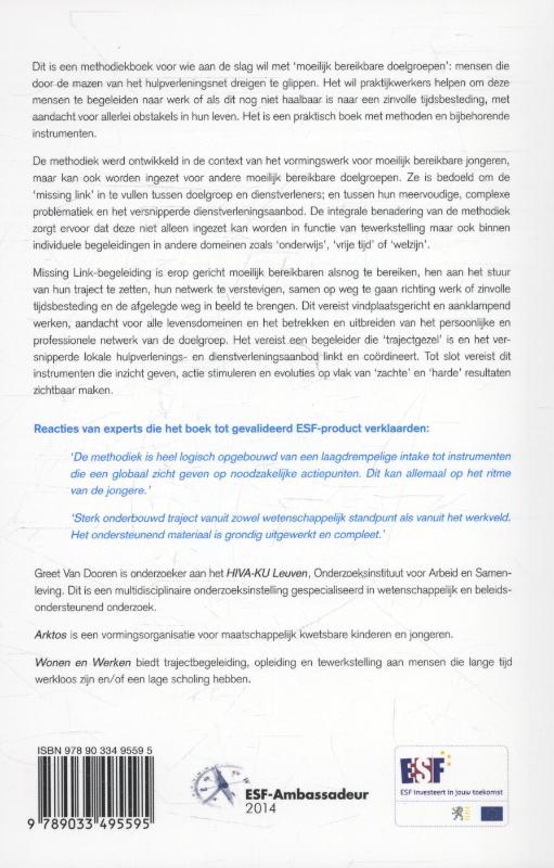 Achterkant van Missing link