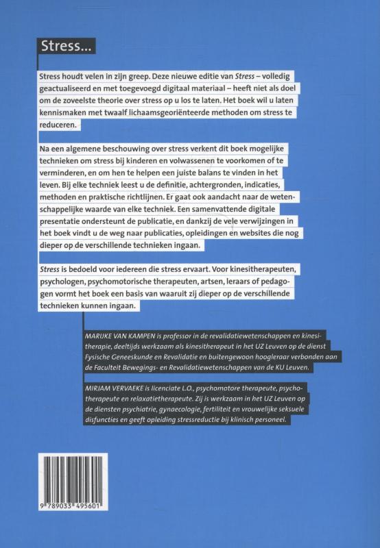 Achterkant van Stress