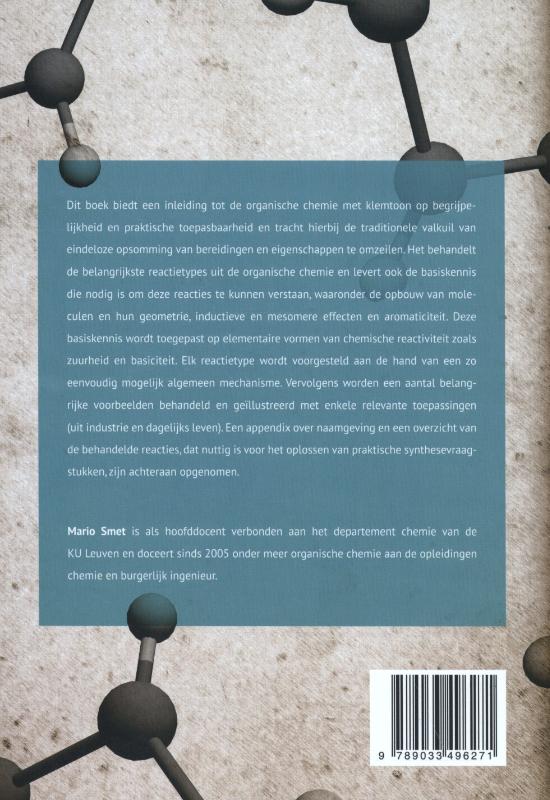 Achterkant van Organische chemie