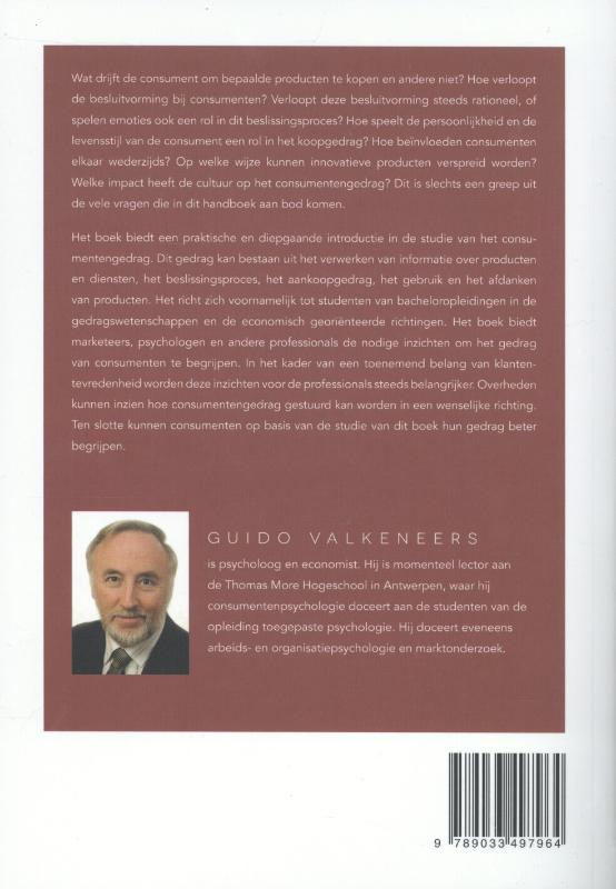 Achterkant van Consumentenpsychologie