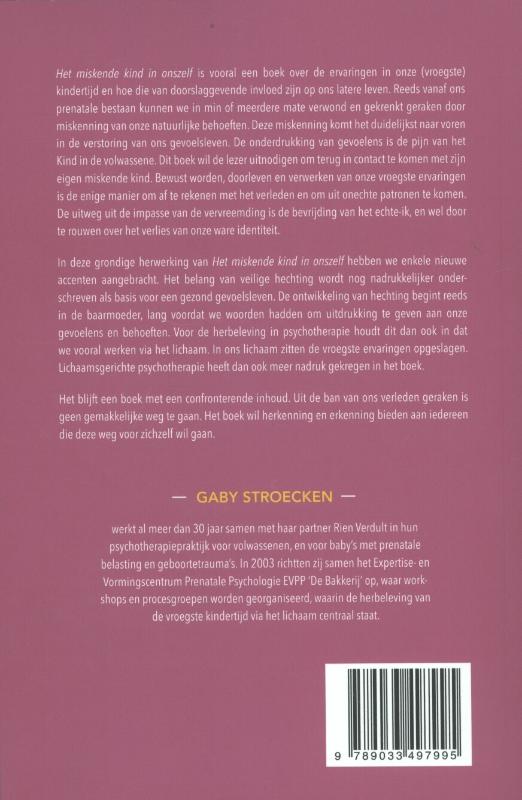 Achterkant van Het miskende kind in onszelf