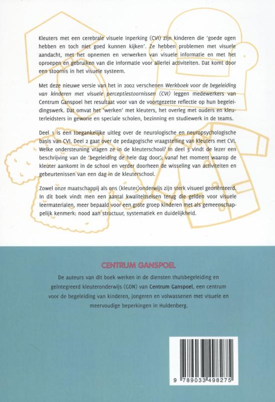 Achterkant van Begeleiding van kleuters met CVI