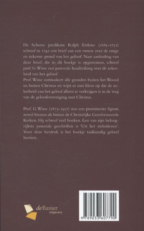 Achterkant van Uit het zielenleven