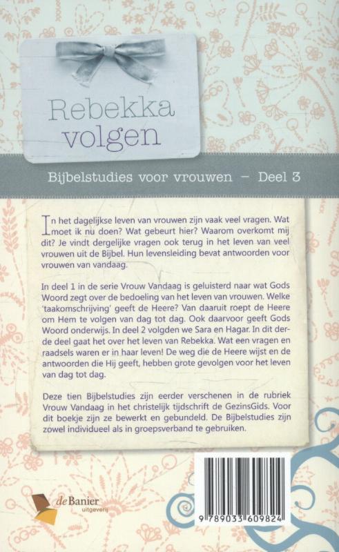 Achterkant van Rebekka volgen