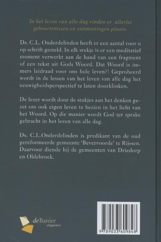 Achterkant van Alledaags