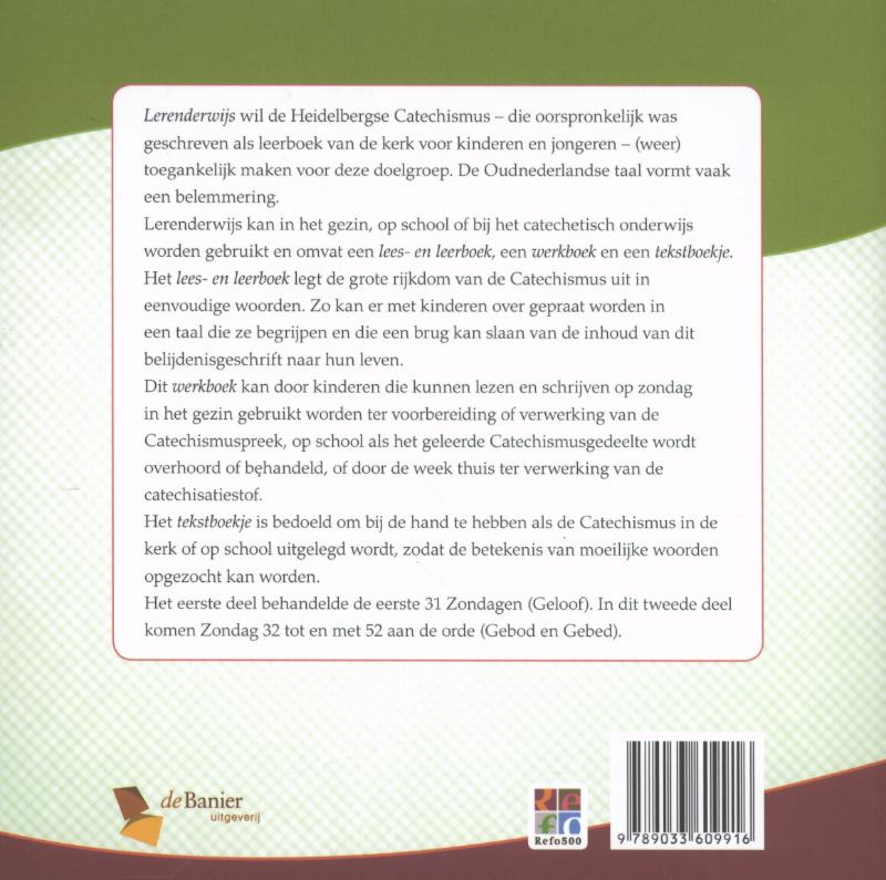 Achterkant van Werkboek