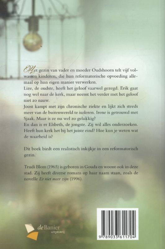 Achterkant van Nooit meer donker